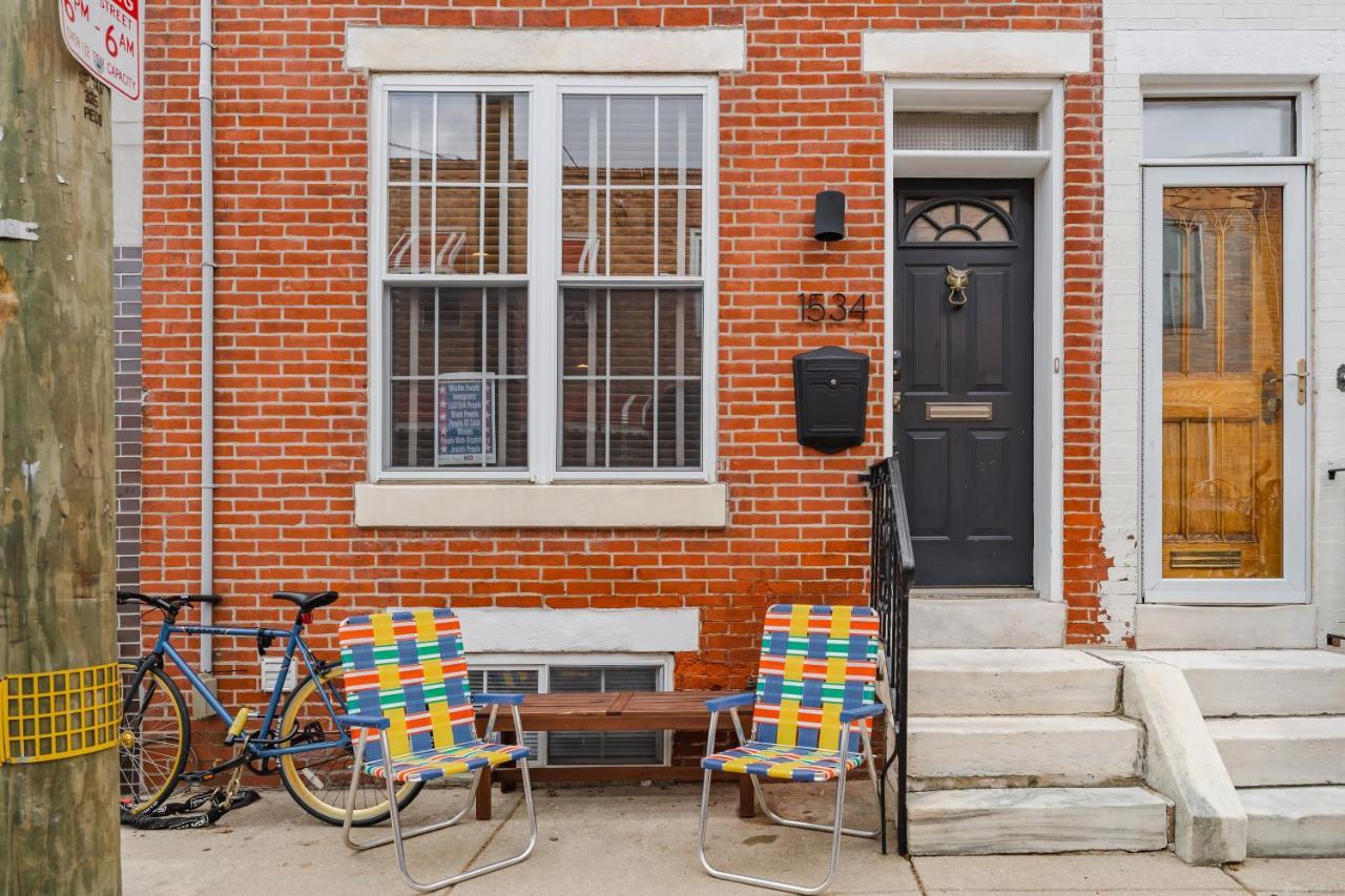 Bedroom In Thoughtfully Decorated East Passyunk Home فيلادلفيا المظهر الخارجي الصورة